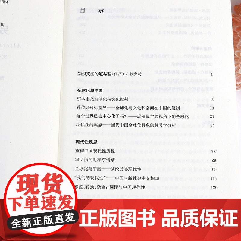 [4本39]另类立场:文化批判与批判文化 谢少波著文化研究访谈录现代性反思书籍高清大图