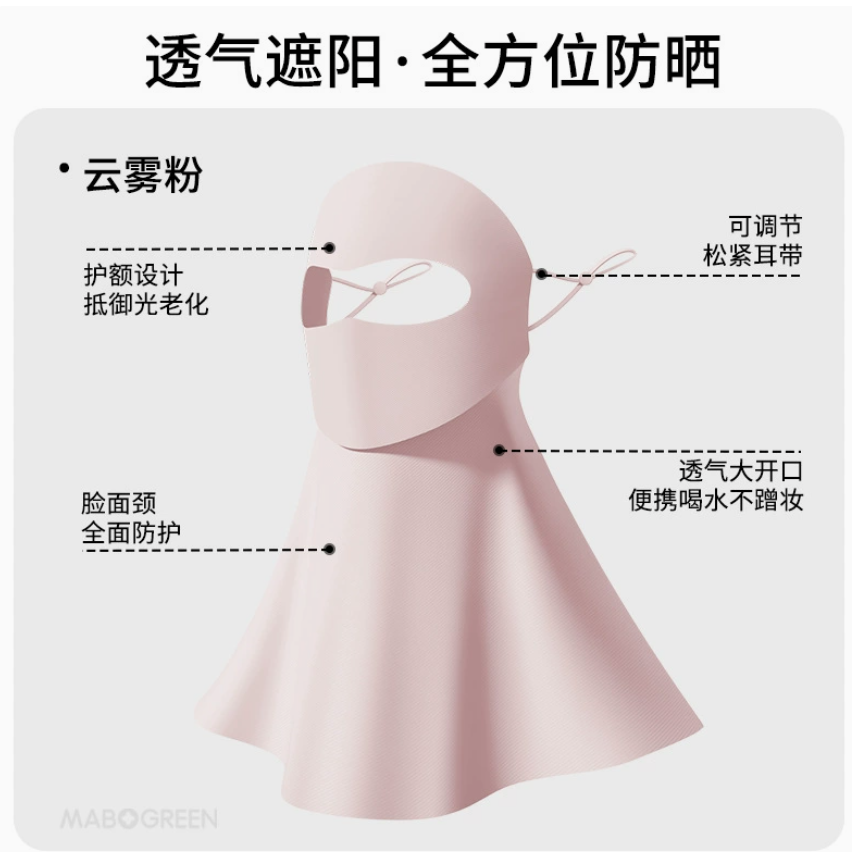 誉丰 防晒口罩 YF-1010 个高清大图