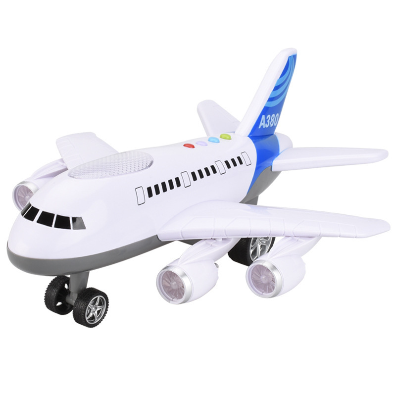 儿童玩具飞机大号惯性仿真客机直升飞机男孩宝宝音乐玩具车模型3岁