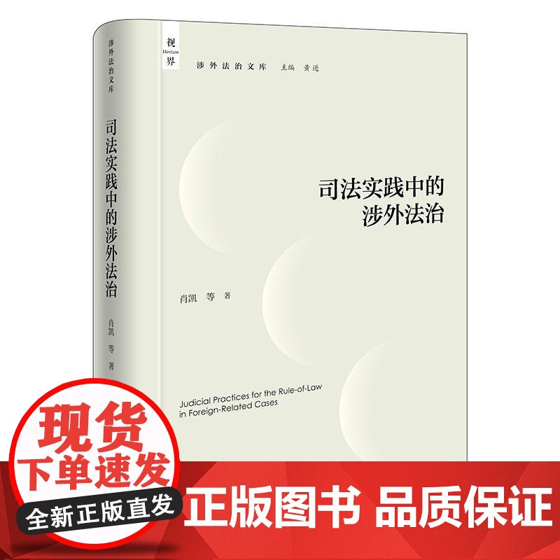 正版 司法实践中的涉外法治 肖凯 等 著 法律出版社高清大图