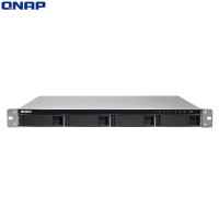 威联通(QNAP) TS-432XU-RP 四核处理器 双电源 4盘位机架式 企业级网络存储 NAS