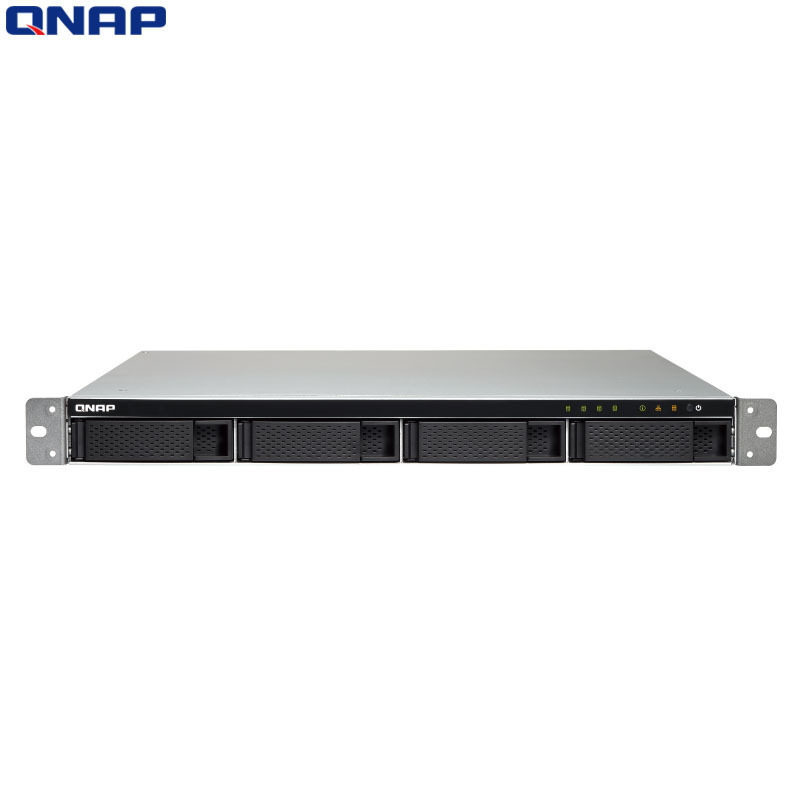 威联通(QNAP) TS-432XU-RP 四核处理器 双电源 4盘位机架式 企业级网络存储 NAS