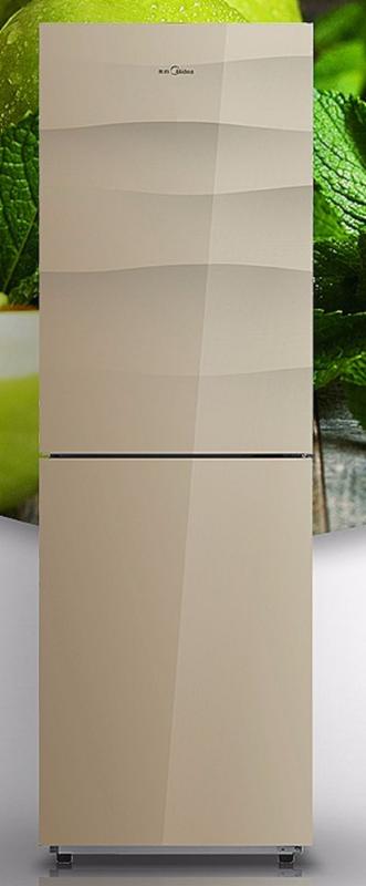 美的(Midea)BCD-249WGM 249升两门智能控温冰箱风冷无霜 格调金