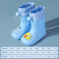 甜甜仔01 TPR雨鞋 内长15cm雨鞋15码 蓝色【升级TPR防水松紧口】