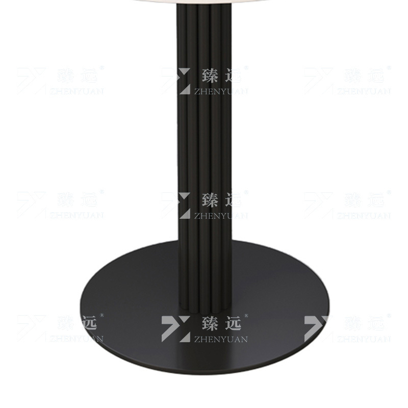 臻远ZY-VC112703 洽谈桌现代小圆桌会客接待商务休闲谈判桌