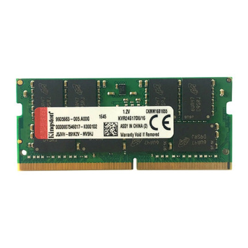 [精选]金士顿DDR4 2400 16G 笔记本电脑内存条单条16g兼容2133
