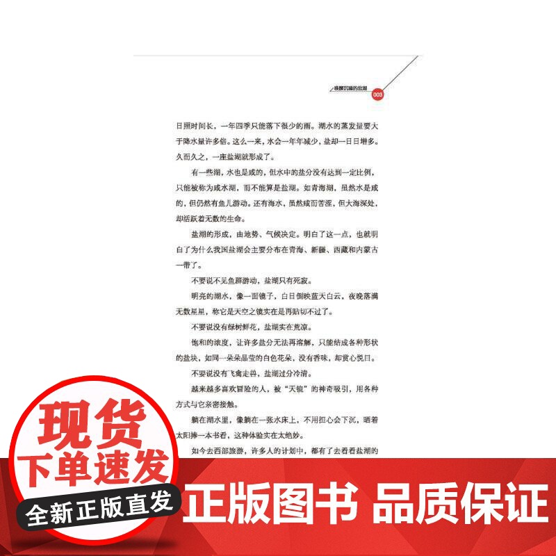 “创新报国70年”大型报告文学丛书:唤醒沉睡的盐湖高清大图