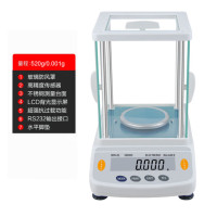 迪衡 高精度电子天平精准千分之一黄金珠宝秤实验室电子称;DJ520g/0.001g