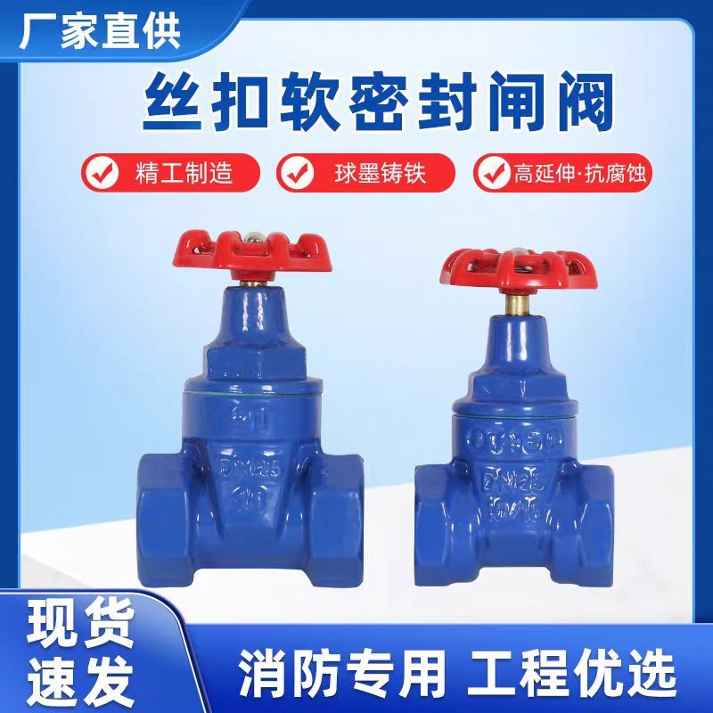 中锦科技 软密封丝扣闸阀 多功能闸阀Z15X-16Q DN32 台高清大图