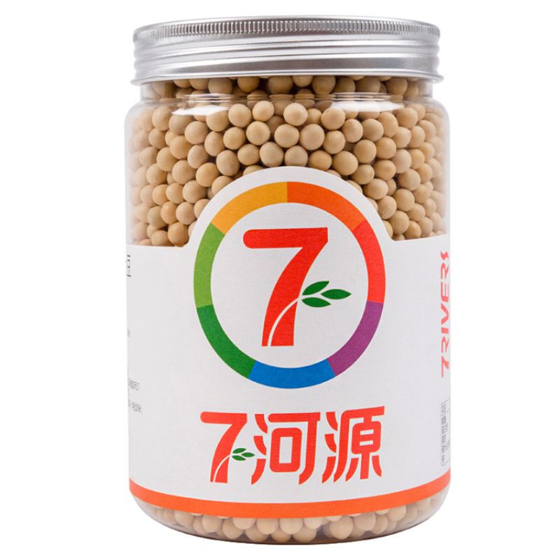 七河源有机黄大豆1kg 无添加 可发豆芽 打豆浆 大豆 东北 五谷 杂粮 桶装 大米伴侣 黄豆