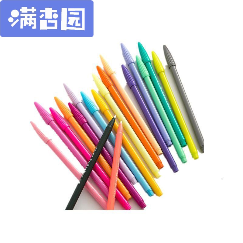 舒弗 Lachouffe 水彩笔24色彩色细头绘画彩笔单支小学生儿童画画笔默认红色单根 需要其他颜色备注图片 高清实拍大图 苏宁易购