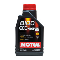 MOTUL摩特 欧洲进口 8100 ECO-NERGY 5W-30 A5/B5 SL级 全合成机油润滑油 1L