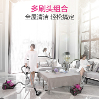 美的(Midea)吸尘器 卧式家用大吸力 无耗材水洗尘杯 大功率吸尘机 小型便携 C3-L143C