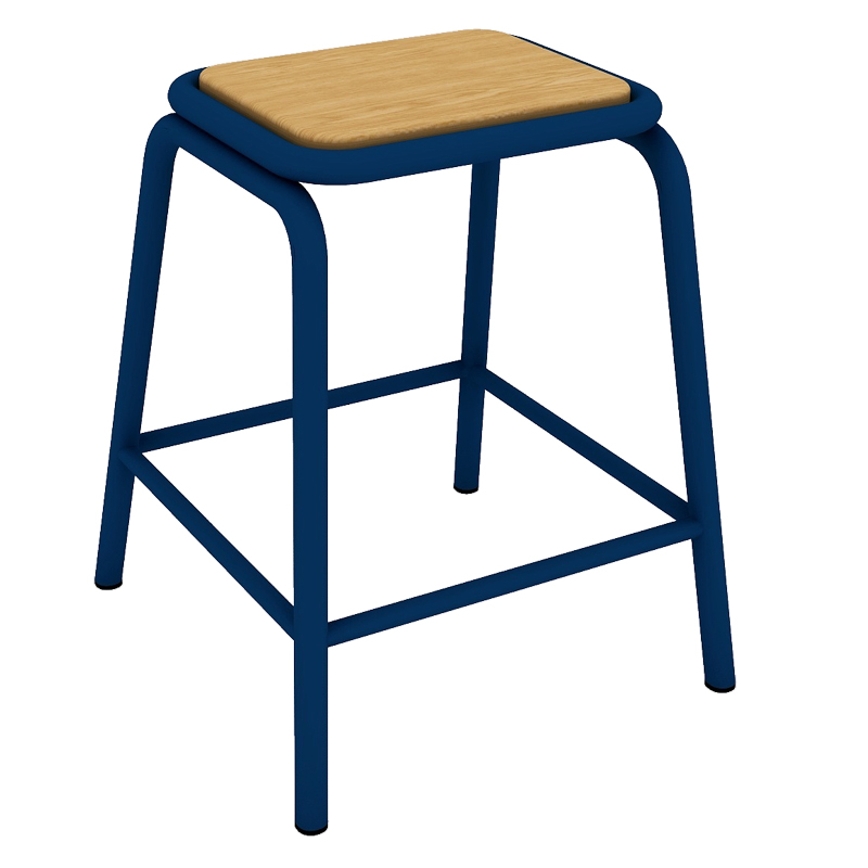 Y1022150 钢木方凳 300*300*440mm