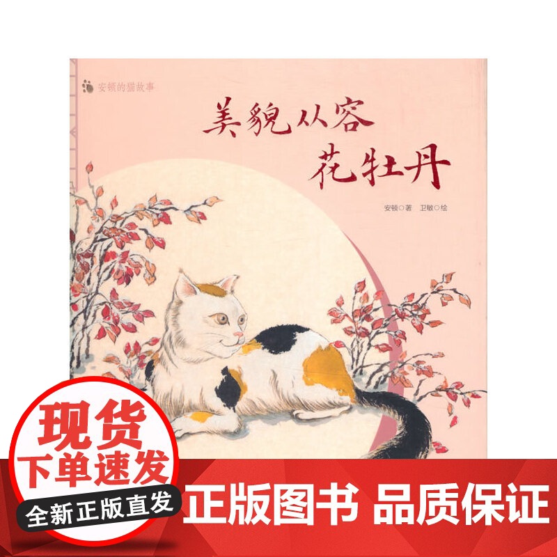 安顿的猫故事--美貌从容花牡丹高清大图