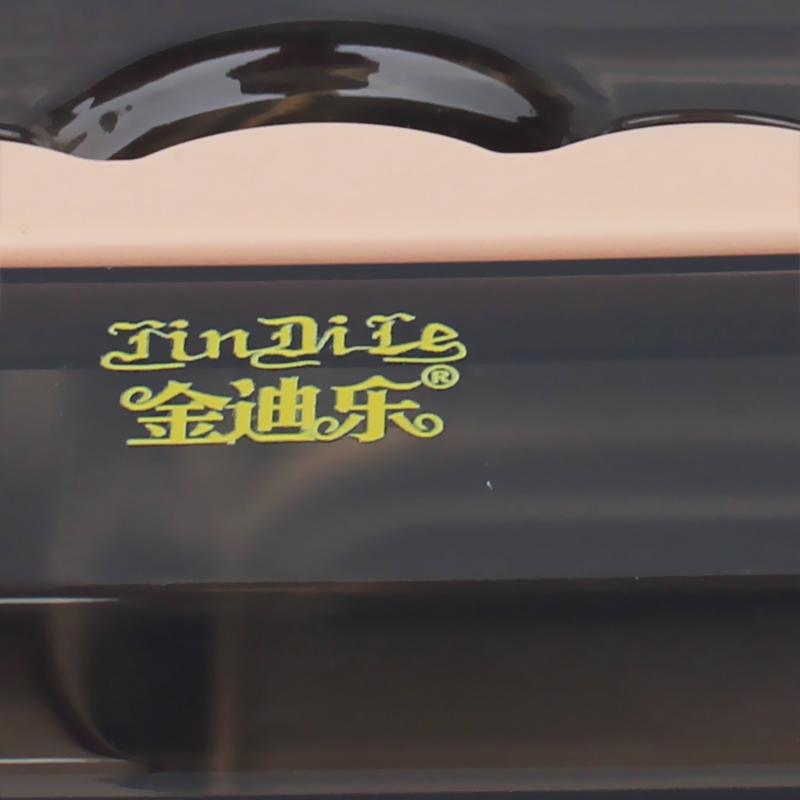 金迪乐不锈钢分格饭盒便当盒碗筷勺套装高清大图