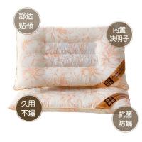 枕头枕芯一对决明子枕头成人护颈椎枕单人荞麦枕学生家用枕头套装 青花瓷枕头[无决明子] 一只装