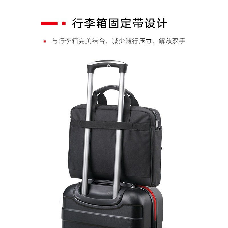 Targus/泰格斯商务电脑手提公文包单肩斜挎笔记本包14英寸 CN514