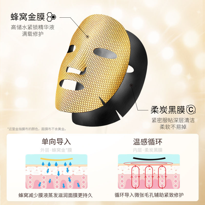 韩束明星面膜套装40片 水库面膜30片金刚侠面膜10片 女男士清洁补水保湿收缩毛孔紧致抗老修护淡化细纹
