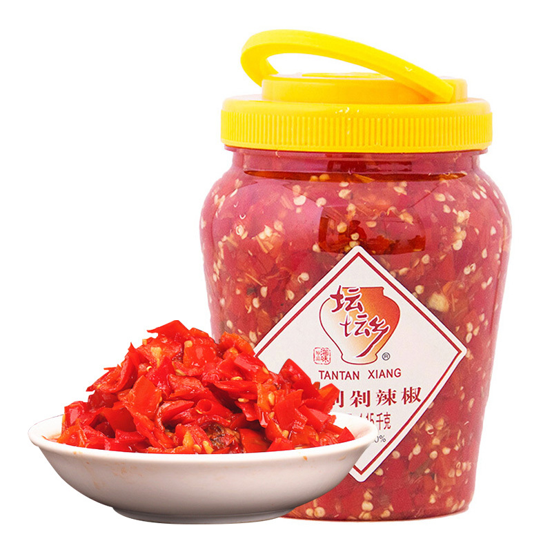 坛坛乡 精制剁辣椒 辣椒酱 泡椒 下饭酱菜 1.15kg