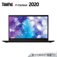 2020新款 联想ThinkPad X1 Carbon 第八代 14英寸轻薄笔记本电脑(十代i7-10710U 16G 1TBB SSD 2K屏幕)