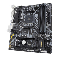 技嘉（GIGABYTE）B450M DS3H 游戏主板+AMD锐龙R3 2200处理器 主板CPU套装支持锐龙Ryzen