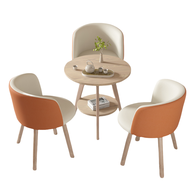 铭思达洽谈桌一桌三椅套高清大图