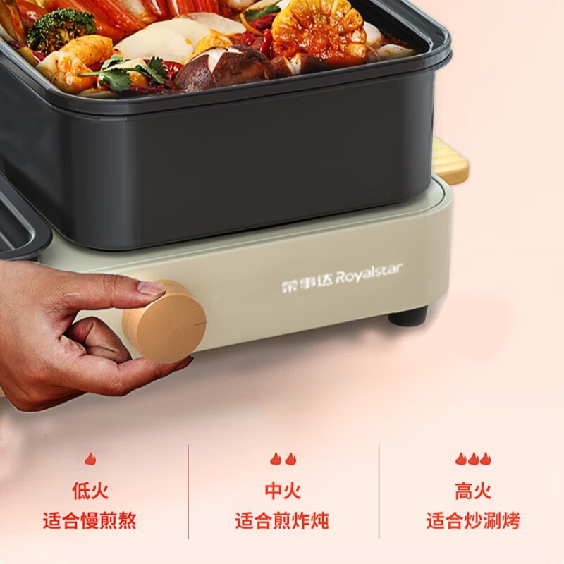 荣事达 涮烤 一体机多功能锅SK2023A高清大图