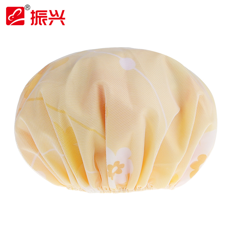 振兴单个装浴帽 防水帽子洗澡帽子浴帽颜色随机