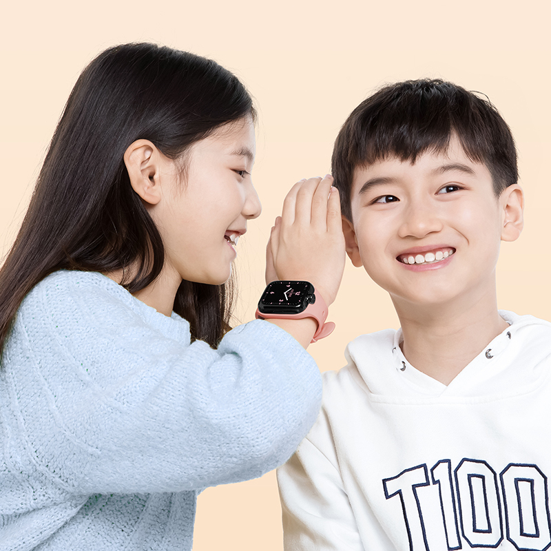 小米米兔儿童电话手表4Pro小学生安全专业防水智能卫星定位多功能双摄视频电话全网通手机