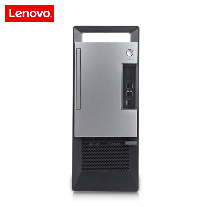 联想(Lenovo) 扬天T4900V 商用台式电脑(i3-9100 8GB 1T+256G 集显 无光驱 Win10)定制 23英寸 商务办公学习个人家用企业采购台式机