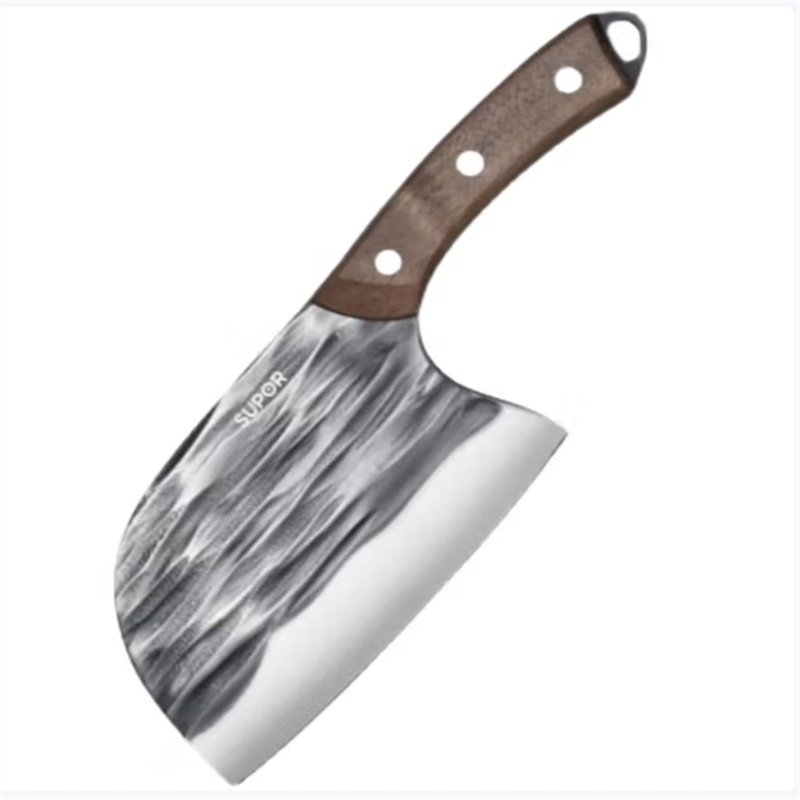 苏泊尔S仿古锤纹切片刀古法锤纹家用圆头切刀具不锈钢KEA165AG10 /24