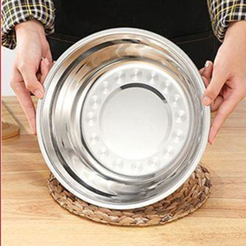 豫众诺 不锈钢汤盘 18cm 个高清大图