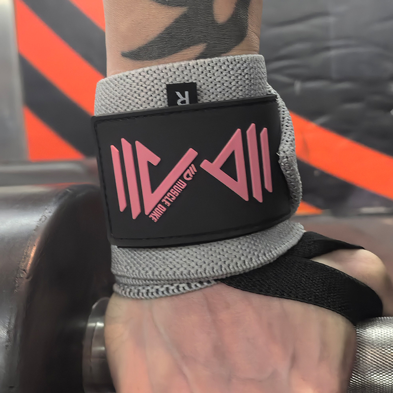 健身护腕弹力训练健身保护防扭 伤绷带运动助力带护腕男女进阶舒适加压系列/肌肉公爵4208高清大图