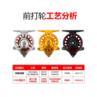 精工 前打轮超轻全金属渔轮带泄力筏竿速比冰钓轮飞钓倍速轮