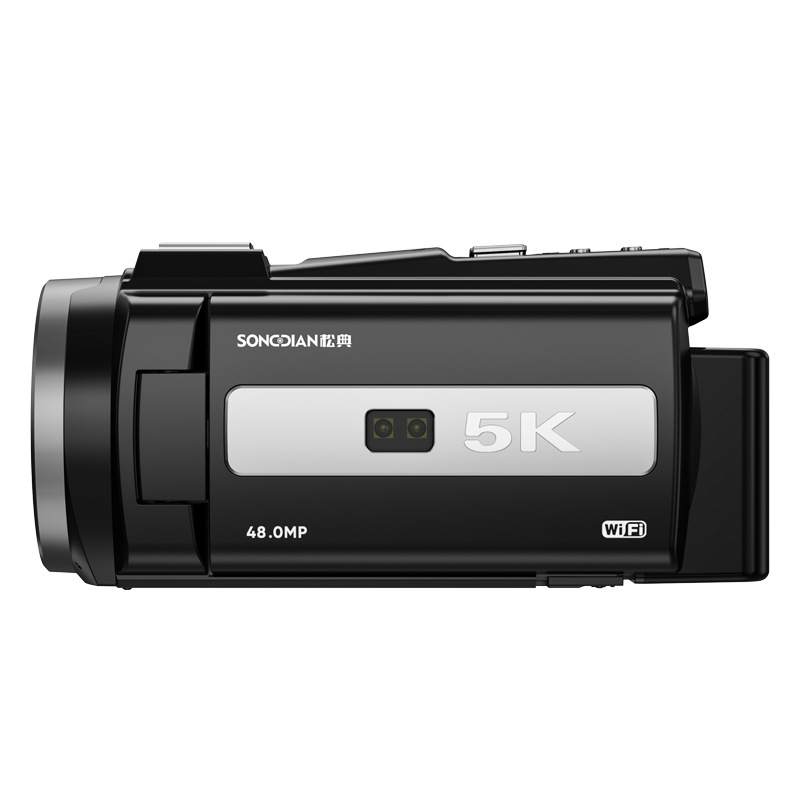 松典songdiandv摄像机5k高清防抖手持便携式摄影录像机vlog一体红外