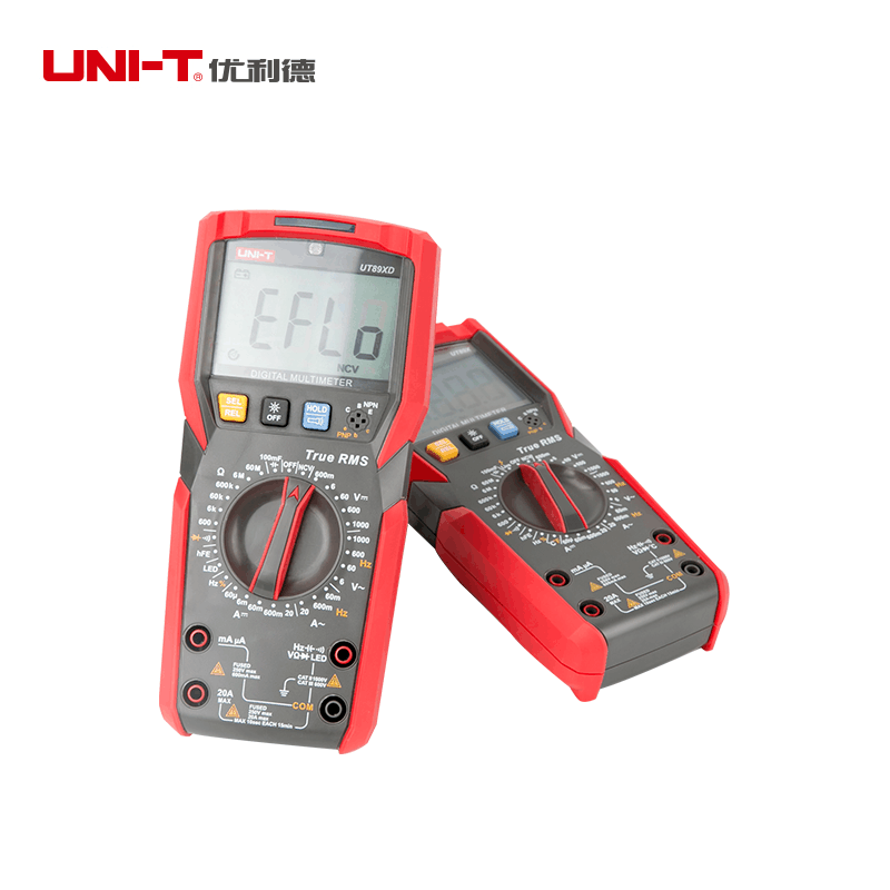 优利德(UNI-T) UT89X NCV数字万用表 万能表电工表多功能带测温背光手电筒功能图片