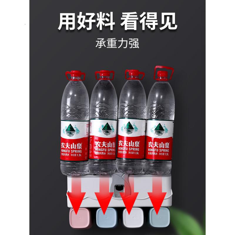 家柏饰(CORATED)卫生间牙刷置物架漱口杯壁挂式免打孔刷牙杯挂墙式电动牙刷架套装 两口之家[升级款][自动挤牙膏]高清大图