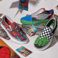 VANS X MARVEL【美国直邮】漫威联名款复仇者联盟 死侍 绿巨人男女板鞋