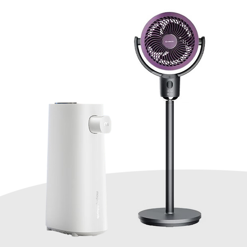 小家电组合(艾美特AIRMATE 新风智能空气扇+摩飞电器电热水壶)