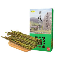 霍山铁皮石斛鲜条500克 康顺堂基地 4年林下霍山产石斛 铁皮石斛枫斗胶质饱满渣少 买3送1