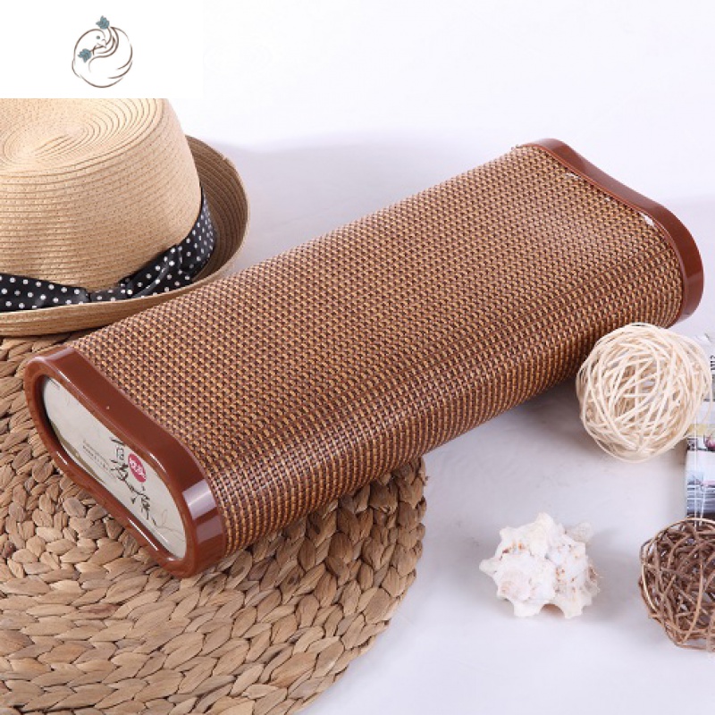 麻将空心枕竹枕竹藤枕头保健枕空心枕夏天麻将凉枕头汗蒸房专用枕