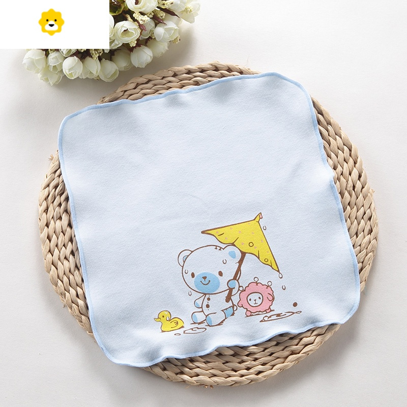 喻娄宝宝小手帕婴儿口水巾儿童擦脸嘴鼻涕手绢洗脸毛巾方巾薄