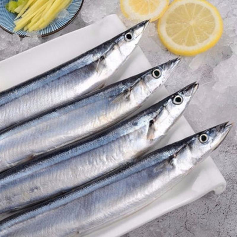 赛卡伊新鲜秋刀鱼鲜活冷冻海捕海鱼海鲜水产日式烧烤食材顺丰8斤装无