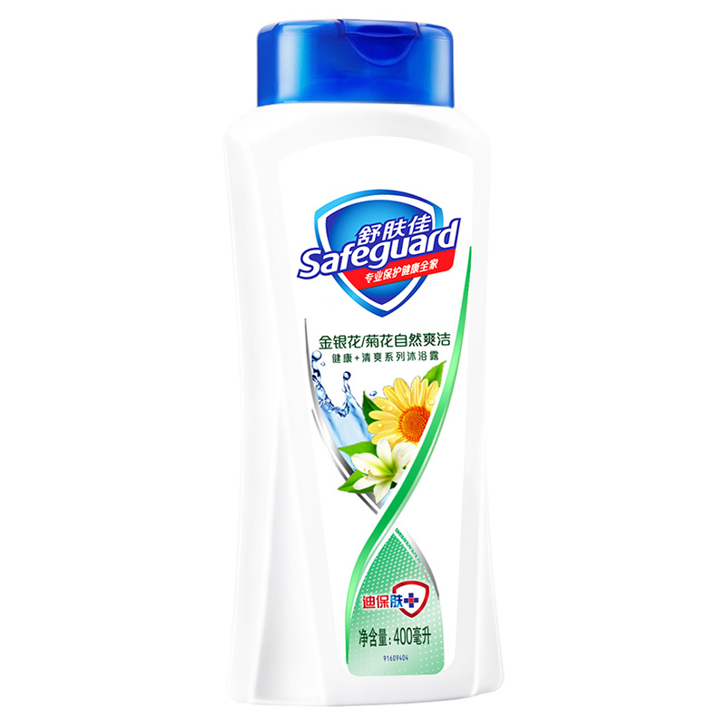 (DT)舒肤佳(Safeguard ) 400ml 金银花/菊花 沐浴露 (计价单位:瓶)