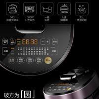 美的 电压力锅MY-HT6077P IH电磁加热 家用智能预约 不锈钢内胆 不粘涂层内胆 5-8人