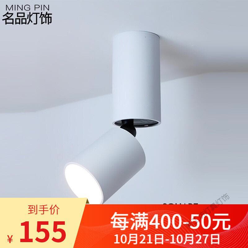 苏宁放心购 轨道射灯明装小射灯led天花灯筒灯展厅北欧客厅吊顶吸顶cob轨道灯图片