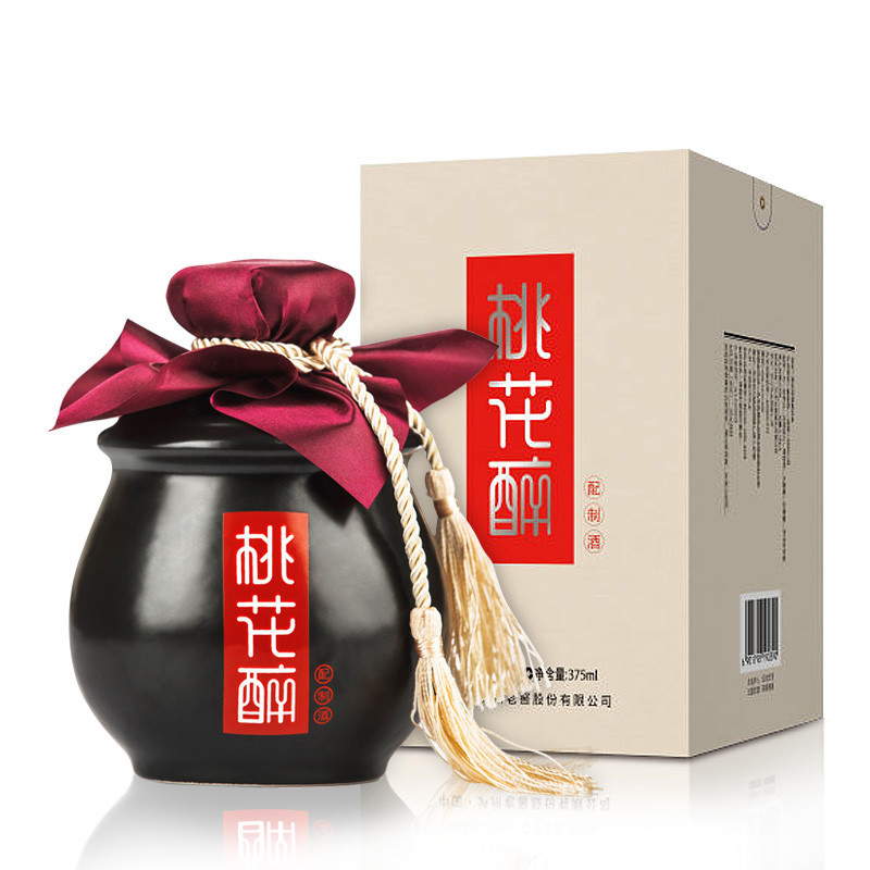 泸州老窖 桃花醉仙侠版 22度 500ml*6瓶 整箱 配制酒