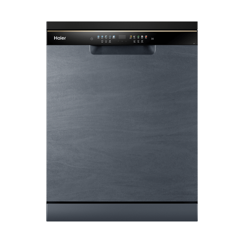 ￼￼海尔(Haier)独立式安装洗碗机W30 14套大容量 一级水效 升降碗篮 智能开门速干EYBW142286GGU1