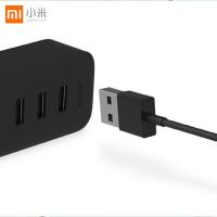 小米(mi)插线板 含3口USB 2A快充版多功能插排多孔接线板家用安全插线板插座黑色